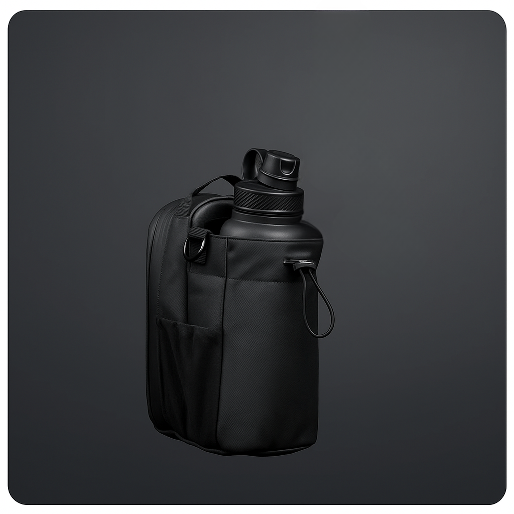 Magbag pro - Magnetisk Gymorganisator med Flask & Accessoarfack